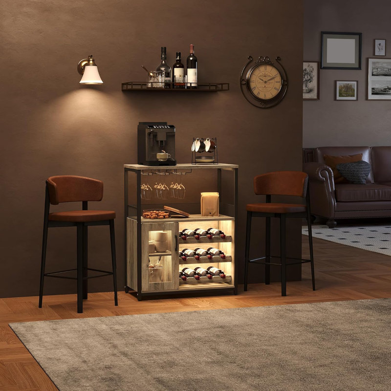 69cm Bar Cabinet, Cream