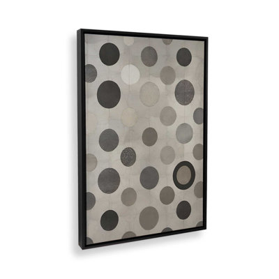 «Greyscale Halftone III» par Elena Ray, reproduction d'art
