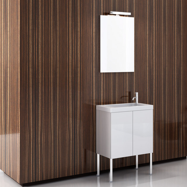 Ensemble de meuble-lavabo simple 23 po Happy Day