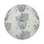 Monkey Small Jungle Vegan Leather Round Pebble Placemat-50817581