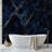 Navy & Gold Marble Stone Wall Mural-1540274284