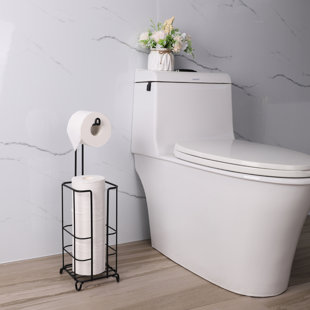 ZCCZ Free Standing Toilet Paper Holder