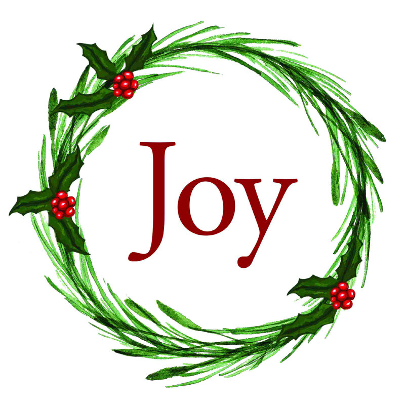 Holly Joy, H 12 po x l 12 po