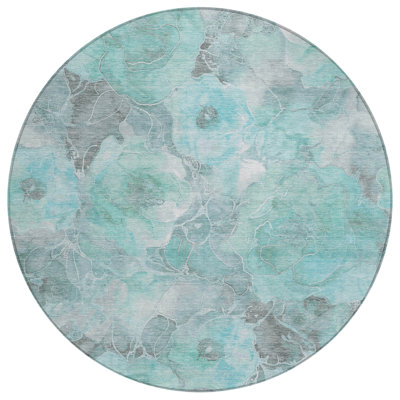 Tapis d'intérieur rond 8 pi