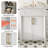 24'' Single Bathroom Vanity With Ceramic Top-1646886825