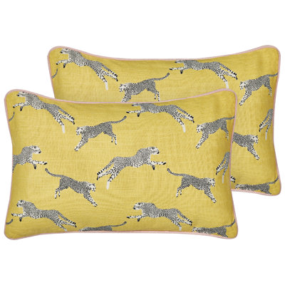 Dimaggio Animal Print Rectangular Cushion