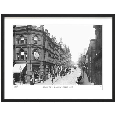 Bradford, Darley Street 1897 - Single Picture Frame Print