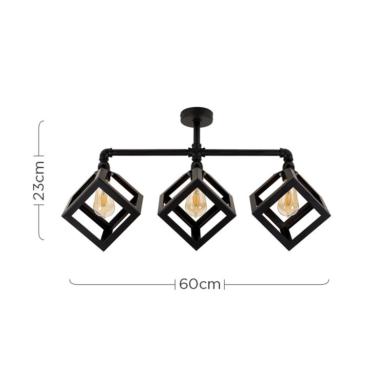 Whitt Semi Flush Mount, No