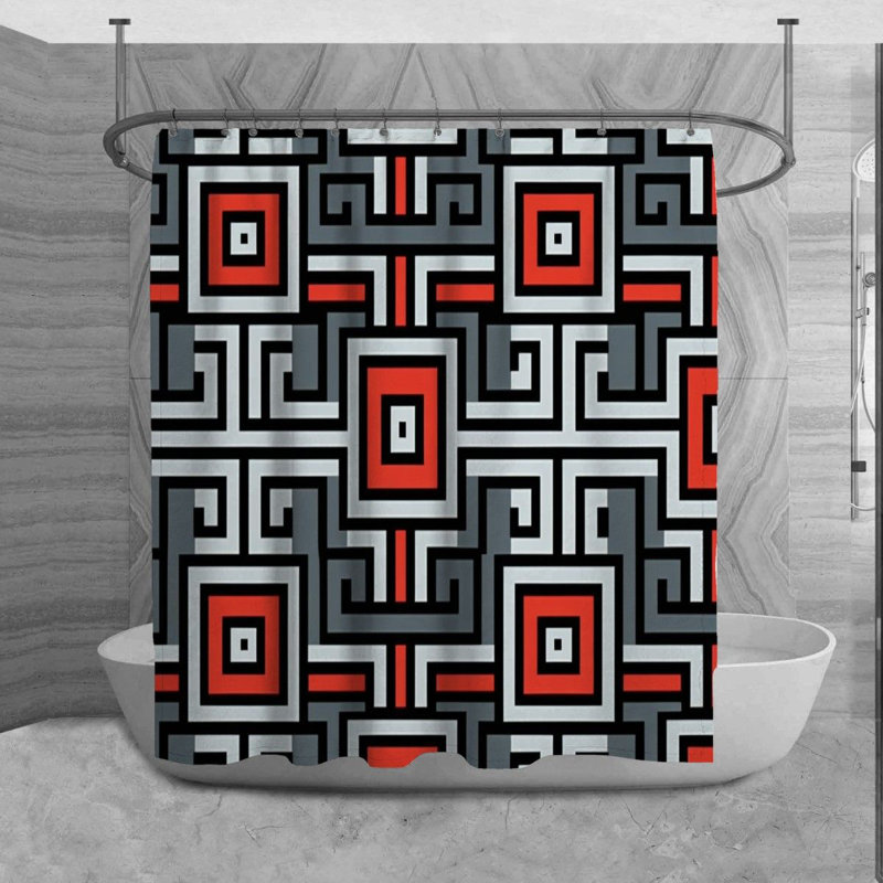 Rideau de douche Pasquino, H 93 po x l 70 po
