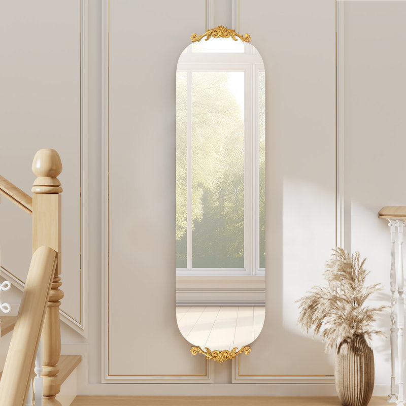 Markevis Arch Mirror, Gold