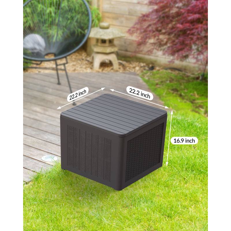 Latitude Run® Plastic Bin, Gray