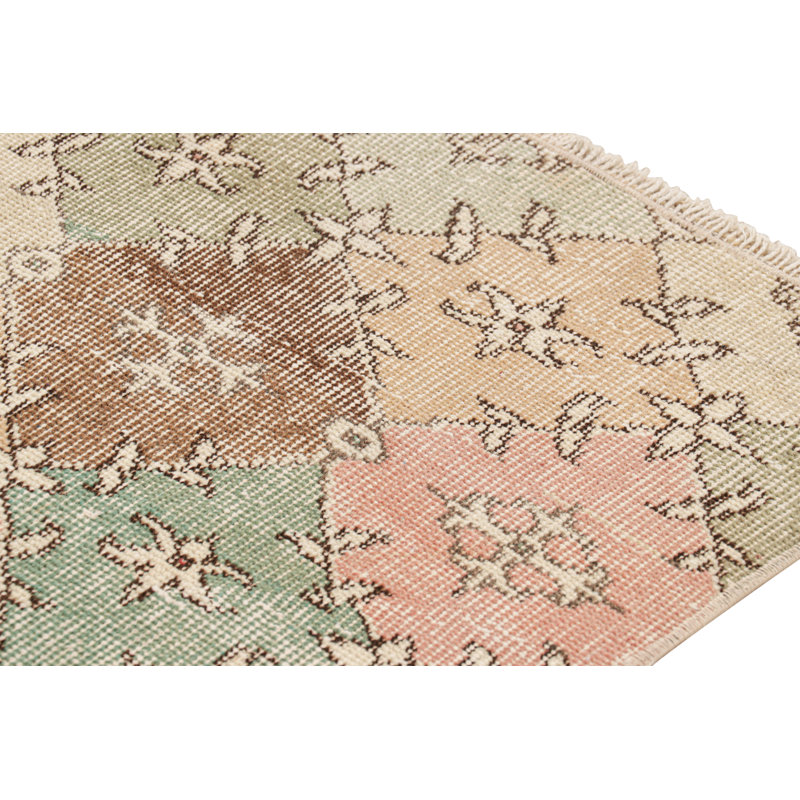 One-of-a-Kind 2'10" X 7'2" Hand Knotted Area Rug