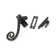 Locking Deluxe Monkeytail Fastener Door Accessory