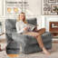 Fauteuil à billes pliable en velours côtelé, canapé de salon multi-positions, sans fauteuil d'assemblage géant pour le salon, la chambre à coucher-131300984