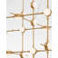 30 - Light Gold LED Geometric Pendant