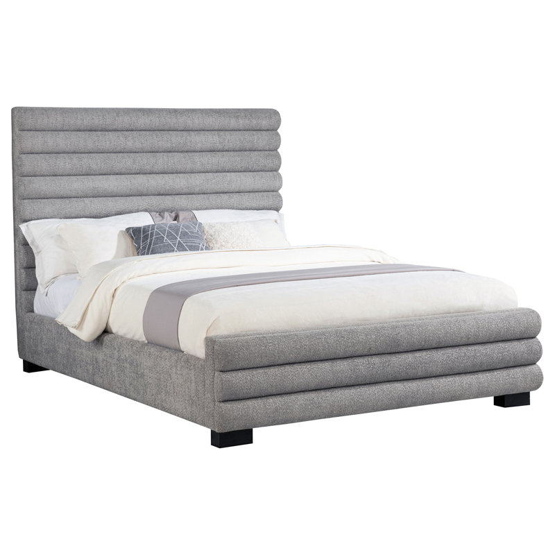 Grey Upholsteredbed