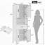 70.9" High Freestanding Tall Bathroom Cabinet with a Drawer, 2 Cabinets, 4 Soft-Close Doors, 2 Adjustable Shelves-710922111