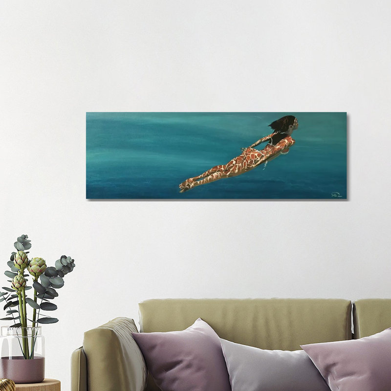 Angelito by Antoine Renault - Wrapped Canvas Panoramic Print, 40.64cm H x 121.92cm W x 1.905cm D