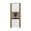Armoire de rangement verticale en chêne naturel