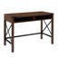 Bureau avec formes de X en métal et casiers ouverts Arsenault-977970832