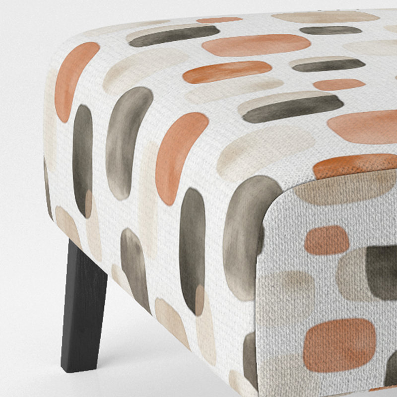 Fauteuil de chambre Abstract Sholui, Pantoufle sans accoudoirs