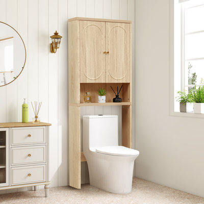 Rangement autoportant au-dessus de la toilette