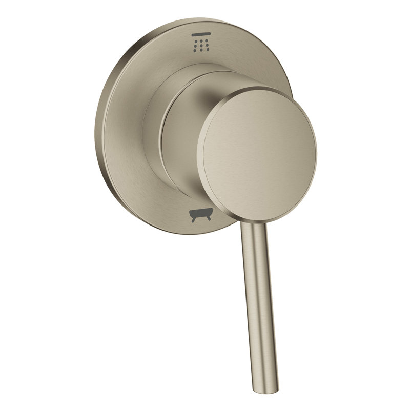 Concetto™ Single Handle 3-Way Diverter Shower Faucet Trim Only, Brushed Nickel