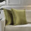 Housse de coussin en velours mat