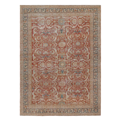 One-of-a-Kind Rectangle 9'9" x 13'2" Hand Knotted Area Rug
