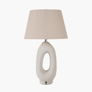 Laila 56cm Beige/Cream Table Lamp