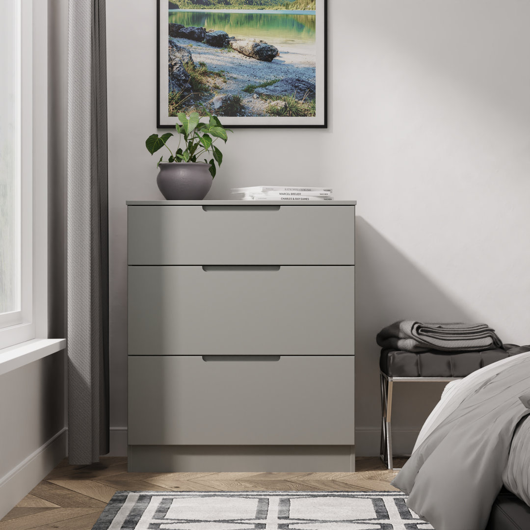 74cm W 3 - Drawer Chest of Drawers