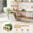 Tilt-out Laundry Hamper With 3-tier Shelf Removable Liner Lightweight Design