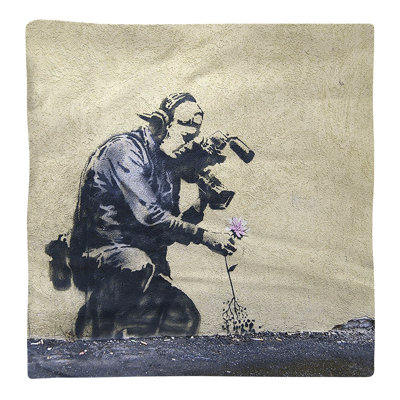 Banksy Graffiti No Pattern Square Napkin