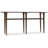 80'' Solid Wood Top Console Table