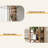 Storage Rack,6-Tier Bookshelf,Slim Arched Bookcase