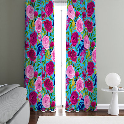 Semi Sheer Curtain Pair