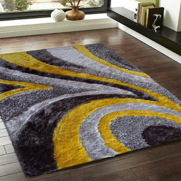 Orren Ellis Karlena Hand Tufted Abstract Rug & Reviews | Wayfair