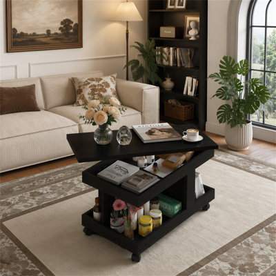 Petite table basse à roulettes