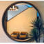 Lesley Round Solid Wood Mirror