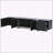 Black Contemporary Rectangle Design TV Stand
