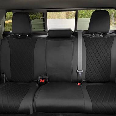 Neoprene Car Seat Covers Custom Fit for 2015-2022 Ford F-150 & 2017-2022  Ford F-250 F-350 Rear Set