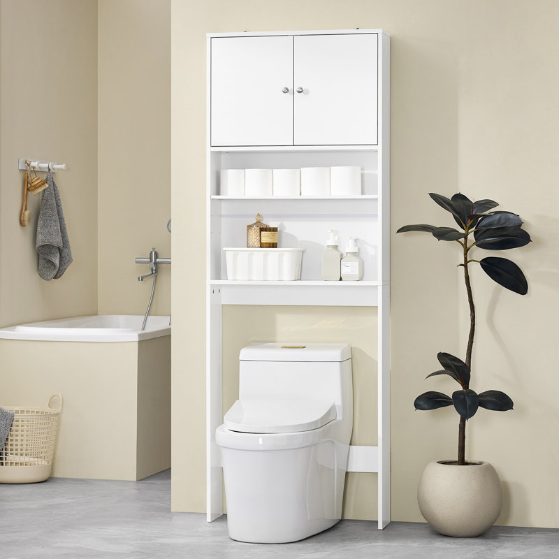 Freestanding Over The Toilet Storage