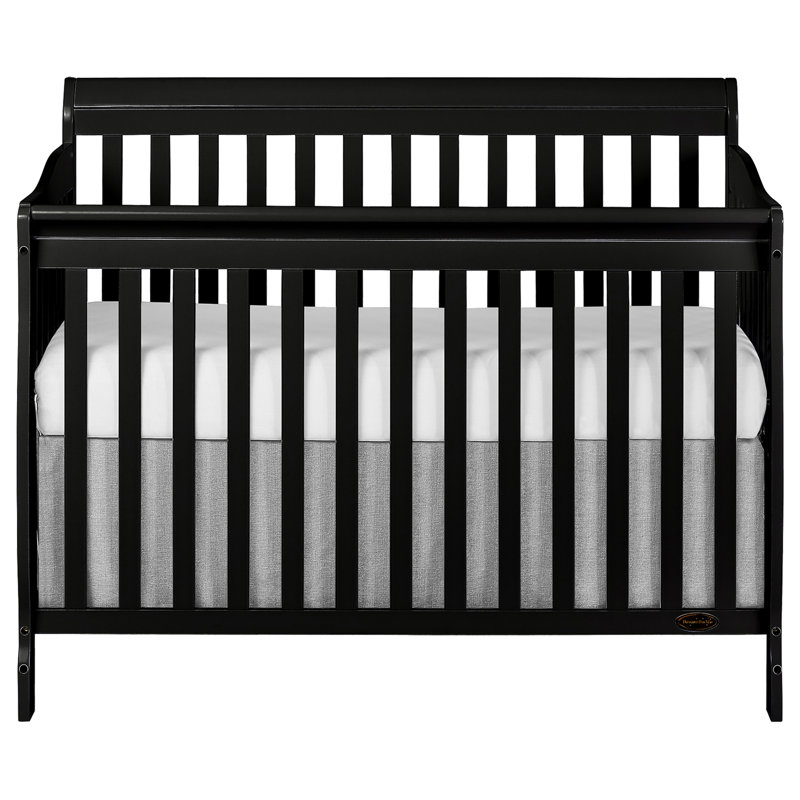 Lit de bébé convertible 5-en-1 Ashton, Noir
