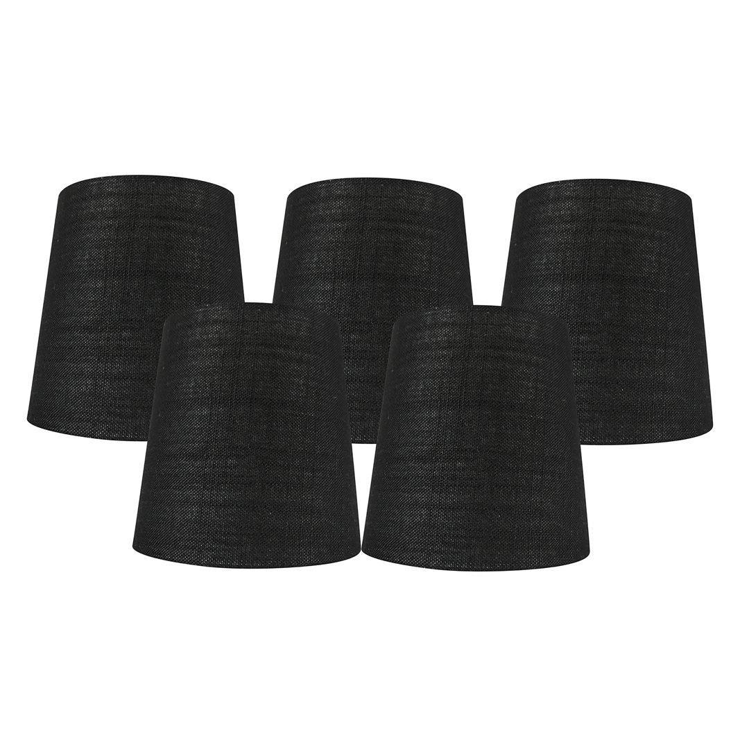 Linen Empire Lamp Shade (Set of 5) Gracie Oaks 