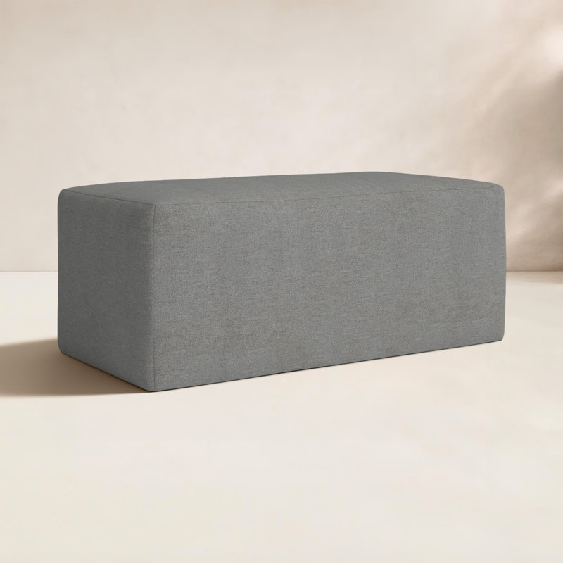 Bazaar Outdoor Ottoman with Sunbrella Cushions