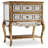Sanctuary Mirrored Leg Nightstand - Bling