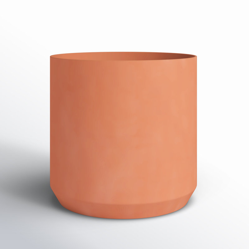 Pot à fleurs en céramique Parsons, H 11,75 po x l 12 po x P 12 po, Terre cuite