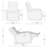 Browdy Faux Leather Power Reclining Home Theater Seating-141158818