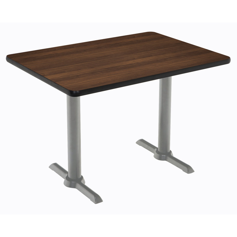 Table de vestibule Mode, Acajou, 41" H x 30" L x 48" D, argent