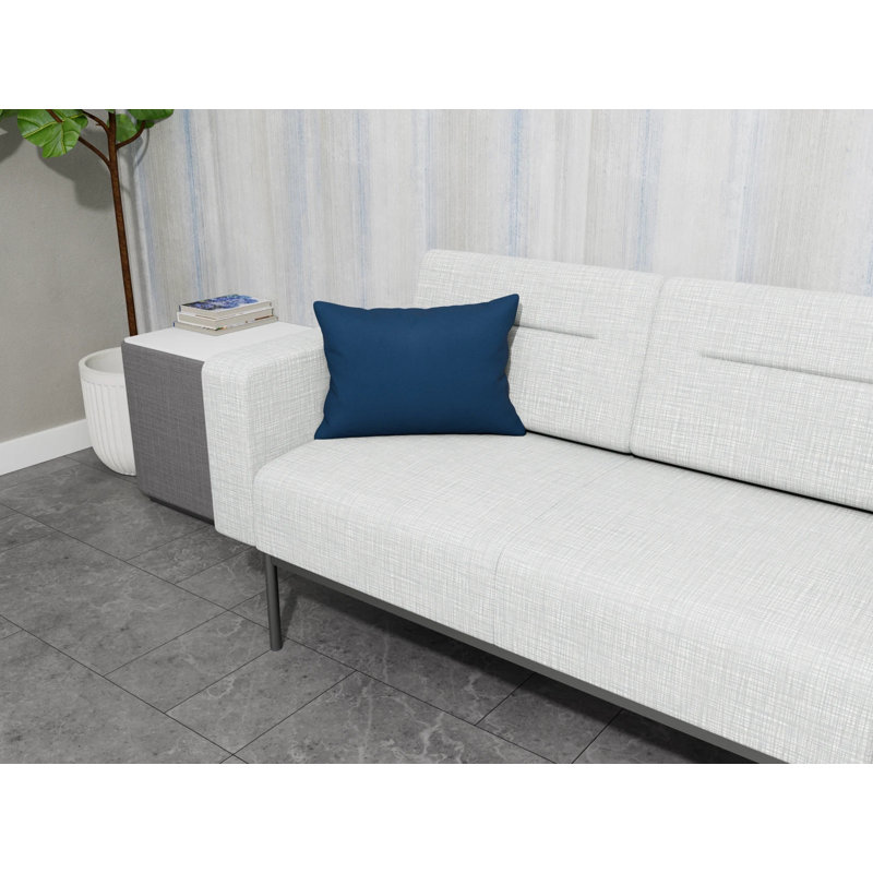 Darsey Lounge Reception 12" X 18" Rectangle Commercial Grade Accent Pillow, Patriot Plus Blue Ridge, 12" x 18" Rectangle